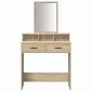 vidaXL Τραπέζι περιποίησης Δρύς Sonoma 79 x 41 x 140 εκ.