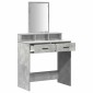 vidaXL Τραπέζι περιποίησης Σκυρόδεμα Γκρι 79 x 41 x 140 εκ.