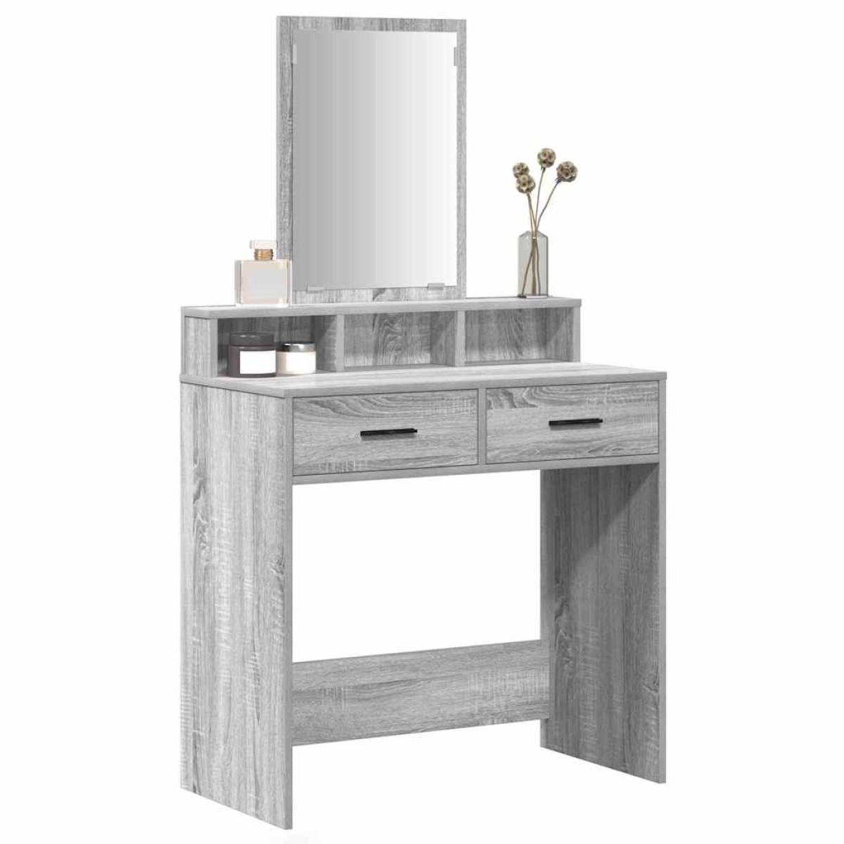 vidaXL Τραπέζι περιποίησης Γκρίζο Σονομα 79 x 41 x 140 εκ.