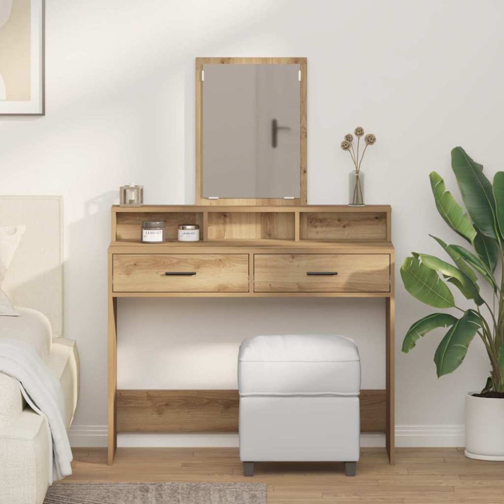 vidaXL Τραπέζι περιποίησης Artisan Oak 100 x 41 x 140 εκ.