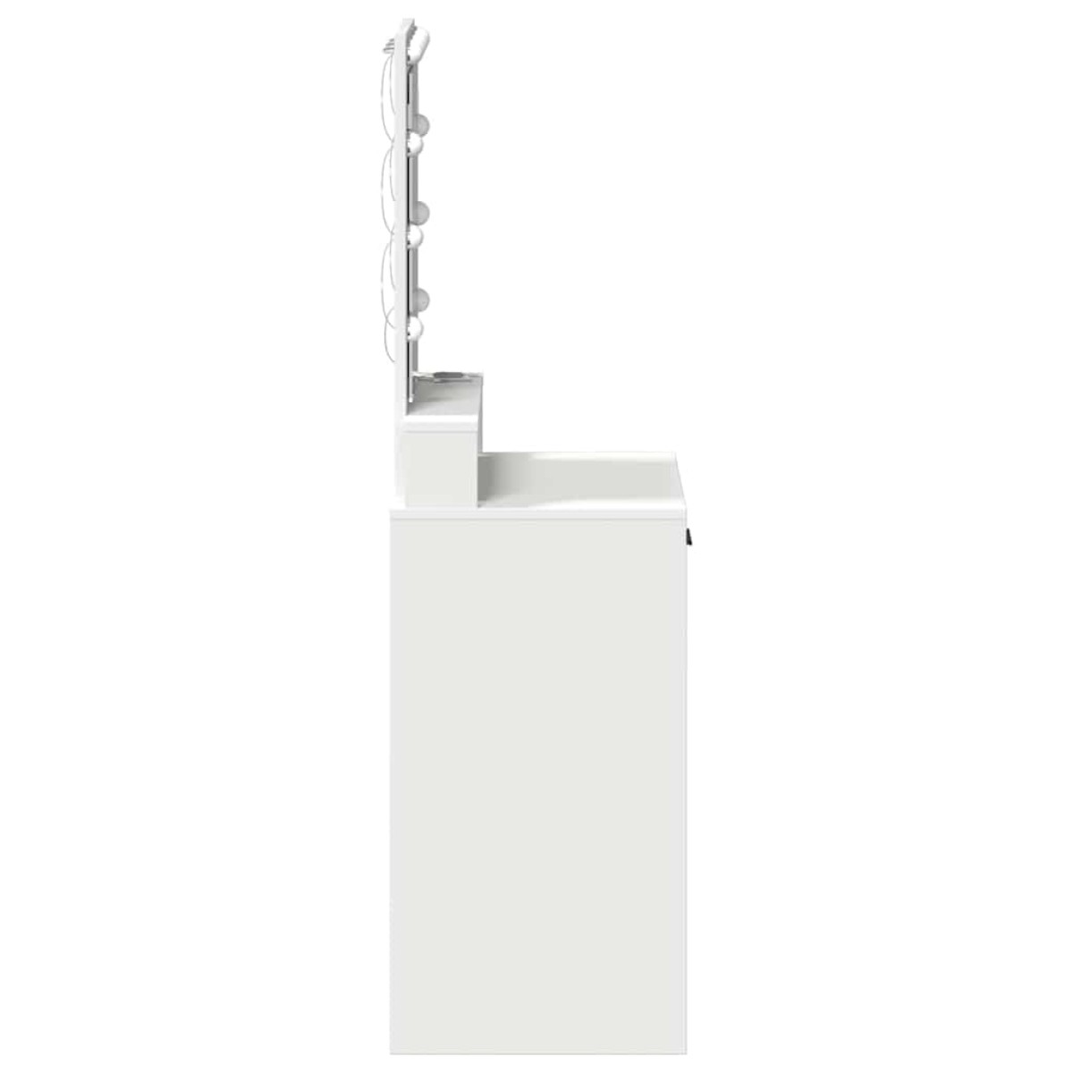 vidaXL Τραπέζι περιποίησης Λευκό 50 x 41 x 140 εκ. Επεξεργασμένο Ξύλο