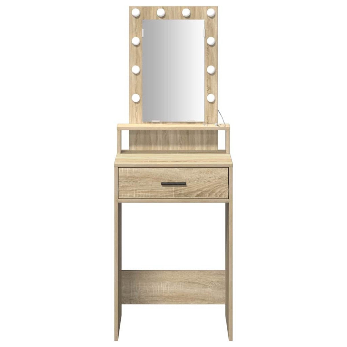 vidaXL Τραπέζι περιποίησης Καφέ 50 x 41 x 140 εκ. Επεξεργασμένο Ξύλο