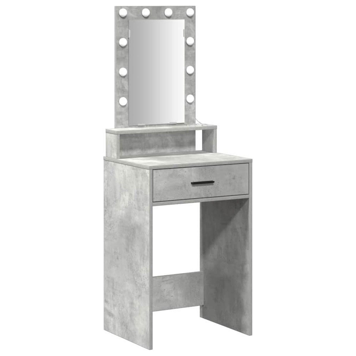 vidaXL Τραπέζι περιποίησης Γκρι 50 x 41 x 140 εκ. Επεξεργασμένο Ξύλο