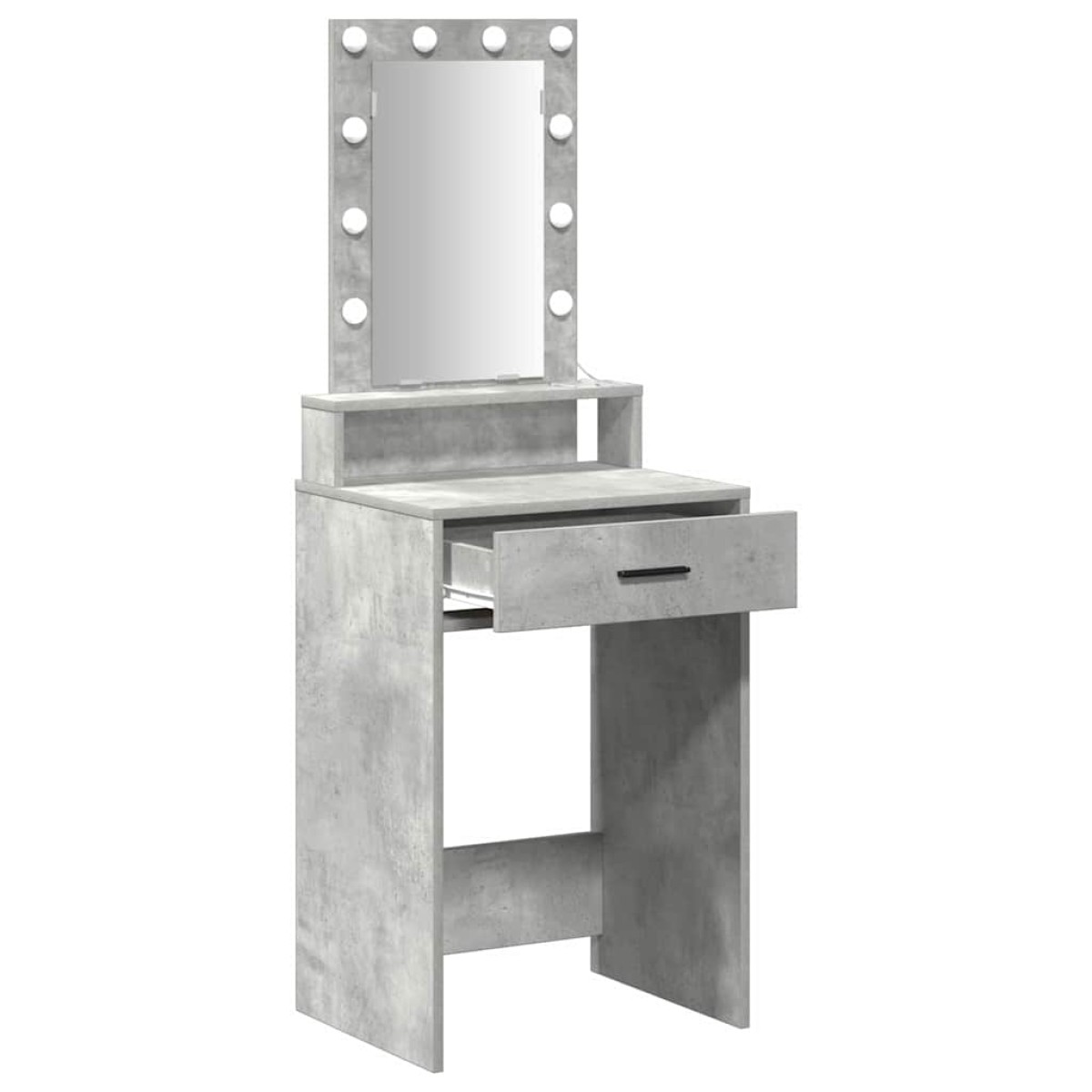 vidaXL Τραπέζι περιποίησης Γκρι 50 x 41 x 140 εκ. Επεξεργασμένο Ξύλο