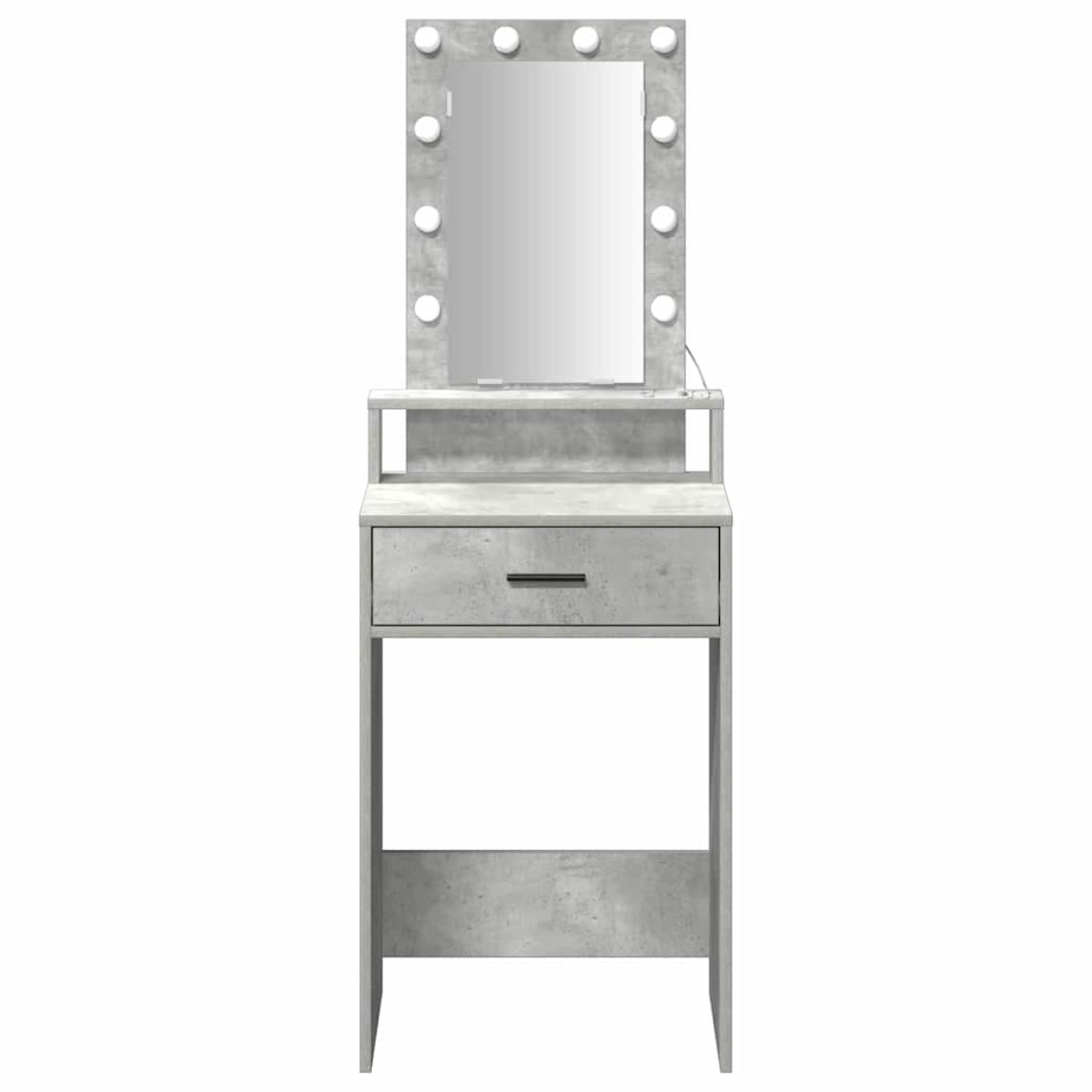 vidaXL Τραπέζι περιποίησης Γκρι 50 x 41 x 140 εκ. Επεξεργασμένο Ξύλο