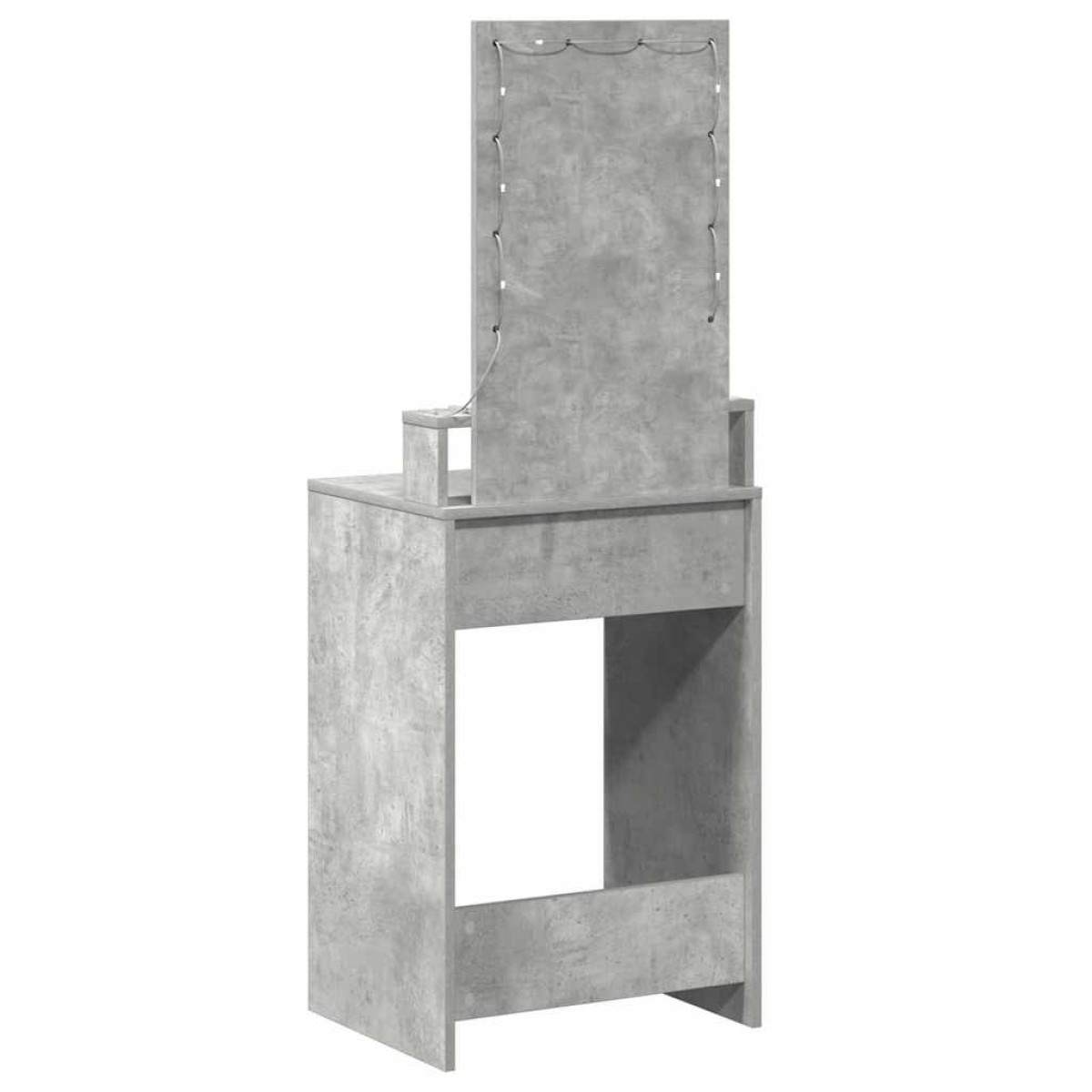 vidaXL Τραπέζι περιποίησης Γκρι 50 x 41 x 140 εκ. Επεξεργασμένο Ξύλο