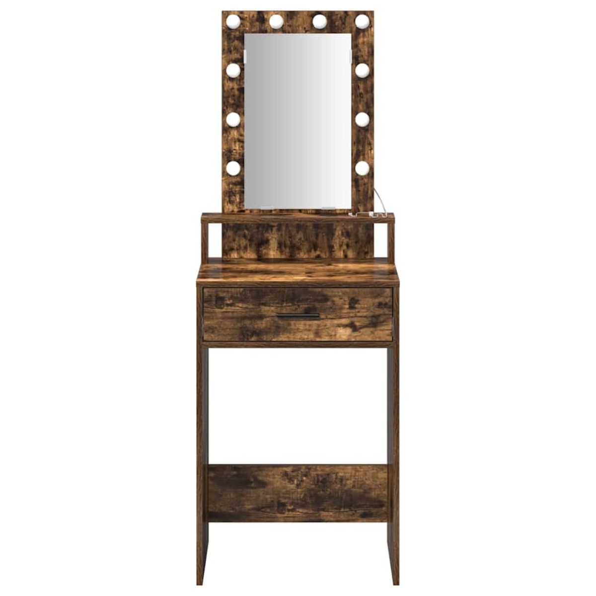 vidaXL Τραπέζι περιποίησης Καφέ 50 x 41 x 140 εκ. Επεξεργασμένο Ξύλο