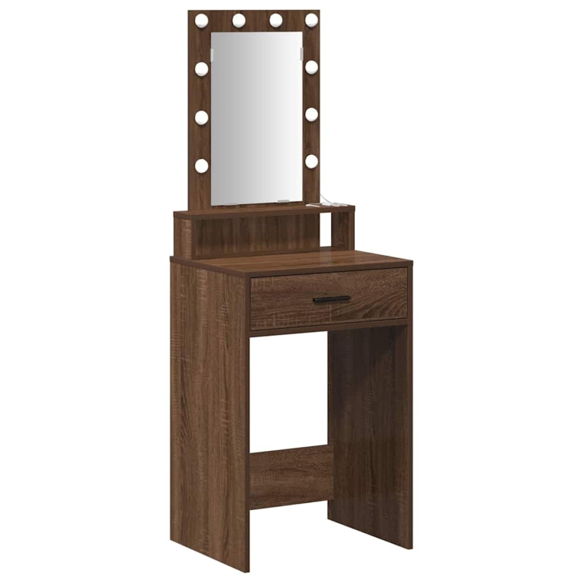 vidaXL Τραπέζι περιποίησης Καφέ 50 x 41 x 140 εκ. Επεξεργασμένο Ξύλο