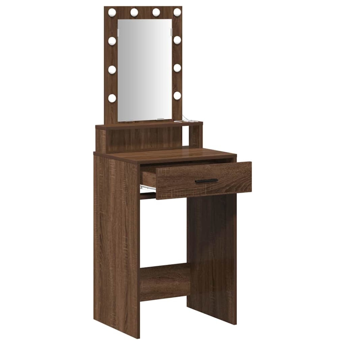 vidaXL Τραπέζι περιποίησης Καφέ 50 x 41 x 140 εκ. Επεξεργασμένο Ξύλο