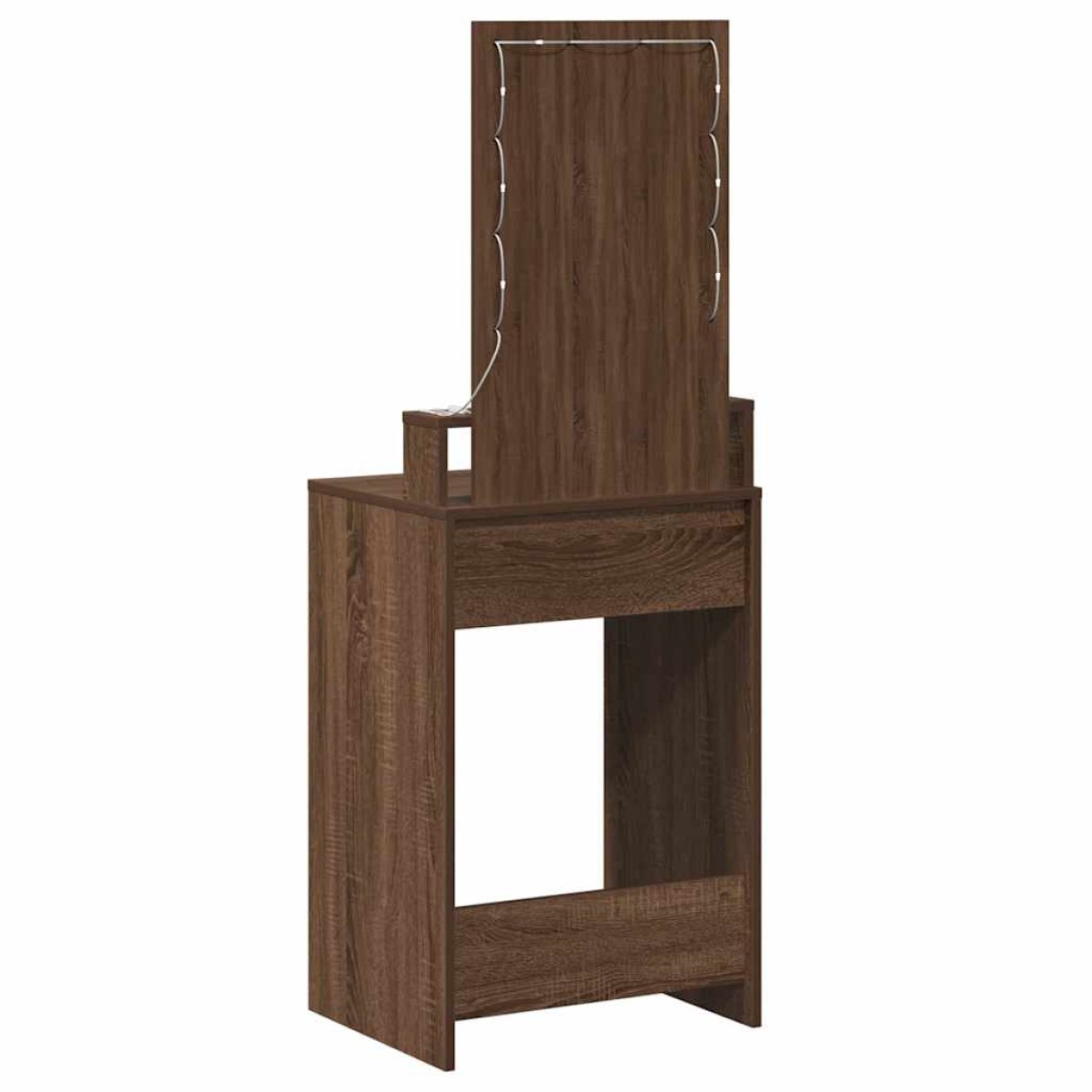 vidaXL Τραπέζι περιποίησης Καφέ 50 x 41 x 140 εκ. Επεξεργασμένο Ξύλο
