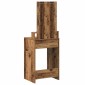 vidaXL Τραπέζι περιποίησης Καφέ 50 x 41 x 140 εκ. Επεξεργασμένο Ξύλο