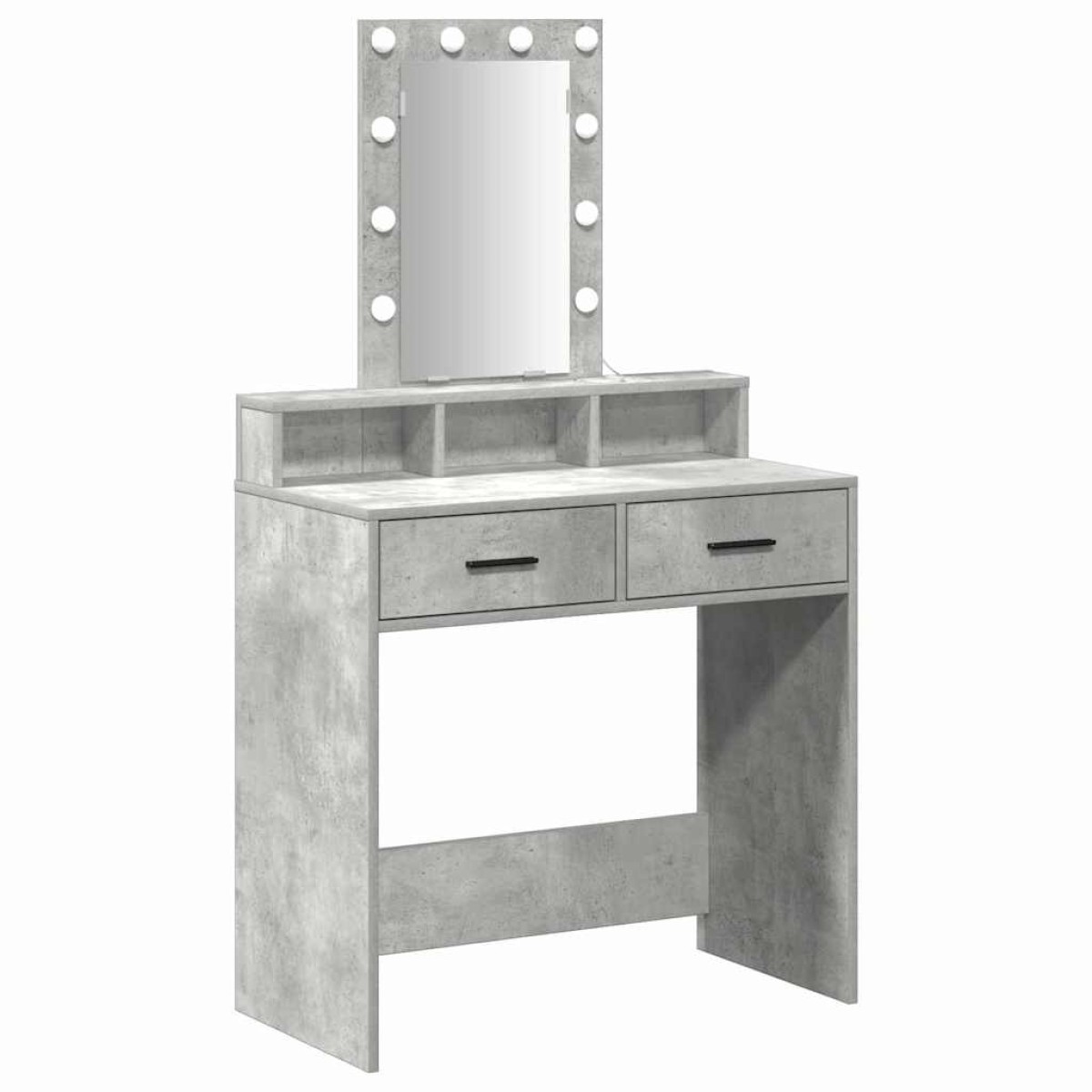 vidaXL Τραπέζι περιποίησης Γκρι 79 x 41 x 140 εκ. Επεξεργασμένο Ξύλο