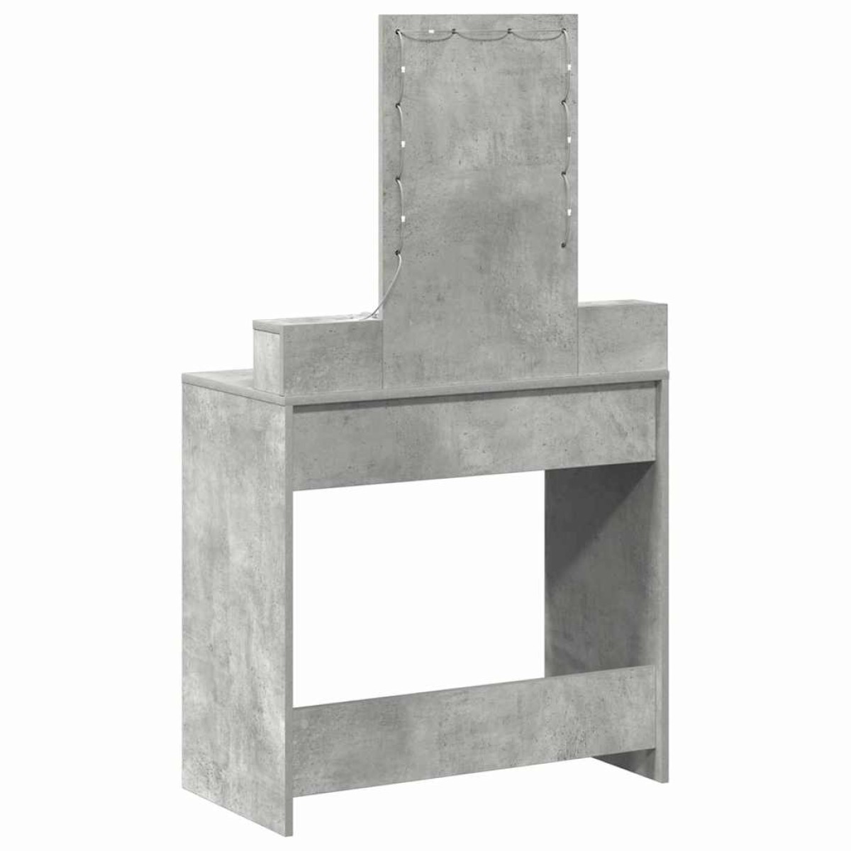 vidaXL Τραπέζι περιποίησης Γκρι 79 x 41 x 140 εκ. Επεξεργασμένο Ξύλο