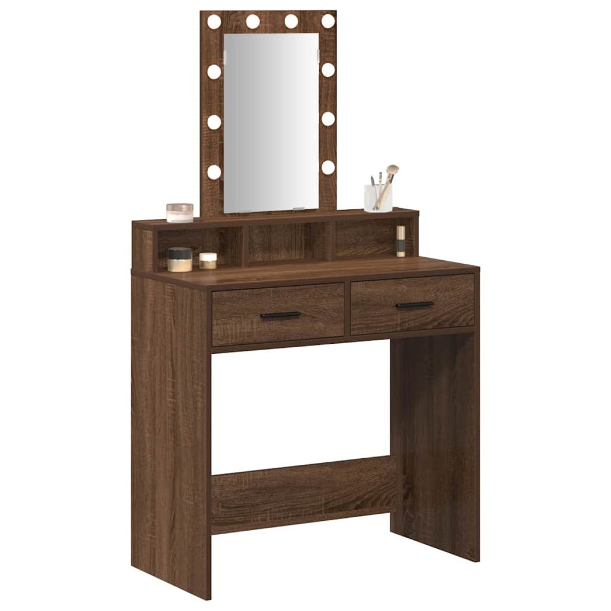 vidaXL Τραπέζι περιποίησης Καφέ 79 x 41 x 140 εκ. Επεξεργασμένο Ξύλο