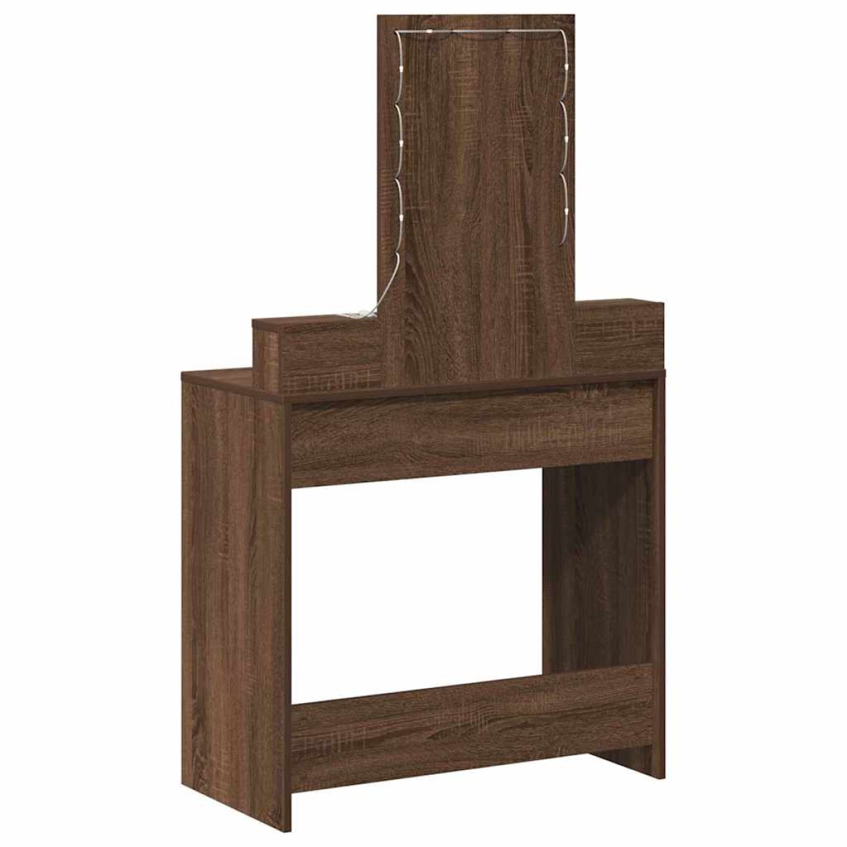 vidaXL Τραπέζι περιποίησης Καφέ 79 x 41 x 140 εκ. Επεξεργασμένο Ξύλο