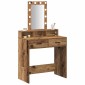 vidaXL Τραπέζι περιποίησης Καφέ 79 x 41 x 140 εκ. Επεξεργασμένο Ξύλο