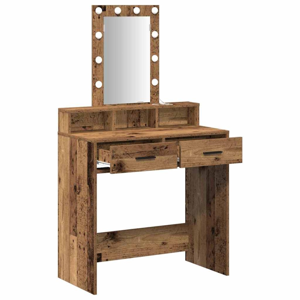vidaXL Τραπέζι περιποίησης Καφέ 79 x 41 x 140 εκ. Επεξεργασμένο Ξύλο