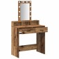 vidaXL Τραπέζι περιποίησης Καφέ 79 x 41 x 140 εκ. Επεξεργασμένο Ξύλο