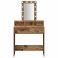 vidaXL Τραπέζι περιποίησης Καφέ 79 x 41 x 140 εκ. Επεξεργασμένο Ξύλο