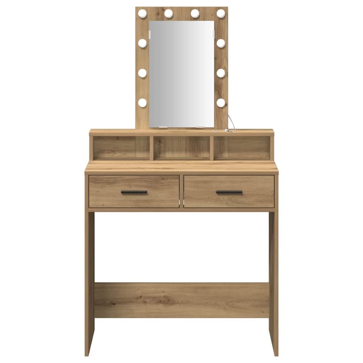 vidaXL Τραπέζι περιποίησης Καφέ 79 x 41 x 140 εκ. Επεξεργασμένο Ξύλο