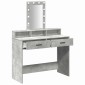 vidaXL Τραπέζι περιποίησης Γκρι 100 x 41 x 140 εκ. Επεξεργασμένο Ξύλο