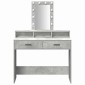 vidaXL Τραπέζι περιποίησης Γκρι 100 x 41 x 140 εκ. Επεξεργασμένο Ξύλο