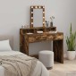 vidaXL Τραπέζι περιποίησης Καφέ 100 x 41 x 140 εκ. Επεξεργασμένο Ξύλο