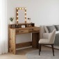 vidaXL Τραπέζι περιποίησης Καφέ 100 x 41 x 140 εκ. Επεξεργασμένο Ξύλο