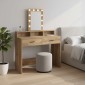 vidaXL Τραπέζι περιποίησης Καφέ 100 x 41 x 140 εκ. Επεξεργασμένο Ξύλο