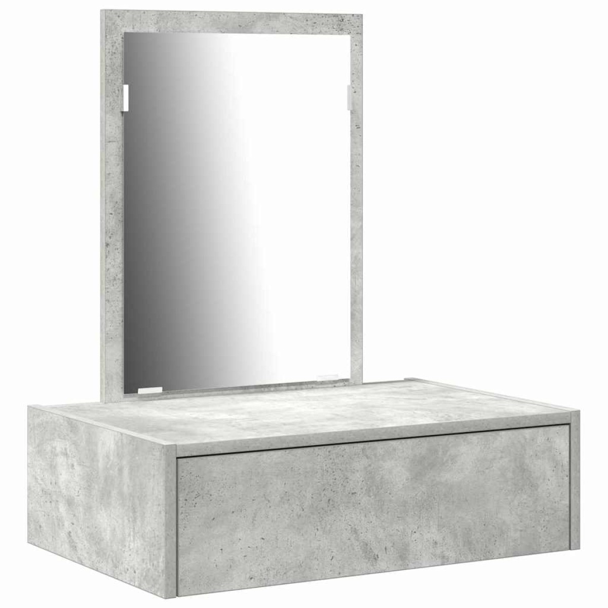vidaXL Τραπέζι περιποίησης Γκρι 60 x 40 x 70 εκ. Επεξεργασμένο Ξύλο