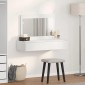 vidaXL Τραπέζι περιποίησης Λευκό 100 x 40 x 70 εκ. Επεξεργασμένο Ξύλο