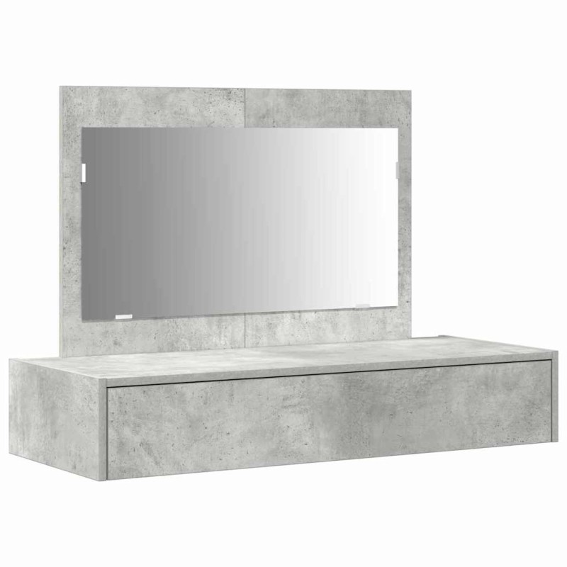 vidaXL Τραπέζι περιποίησης Γκρι 100 x 40 x 70 εκ. Επεξεργασμένο Ξύλο