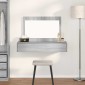 vidaXL Τραπέζι περιποίησης Γκρι 100 x 40 x 70 εκ. Επεξεργασμένο Ξύλο