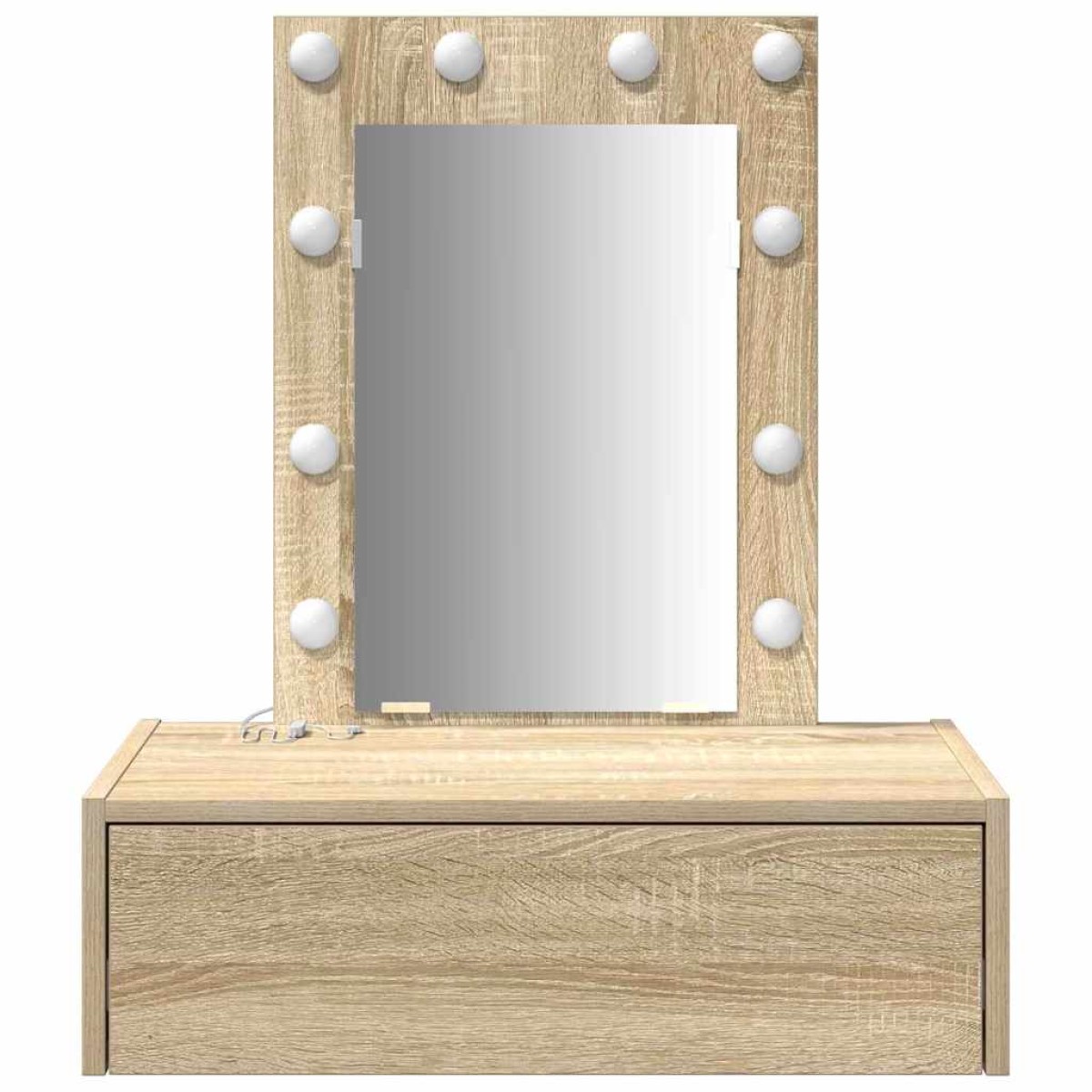vidaXL Τραπέζι περιποίησης Καφέ 60 x 40 x 70 εκ. Επεξεργασμένο Ξύλο