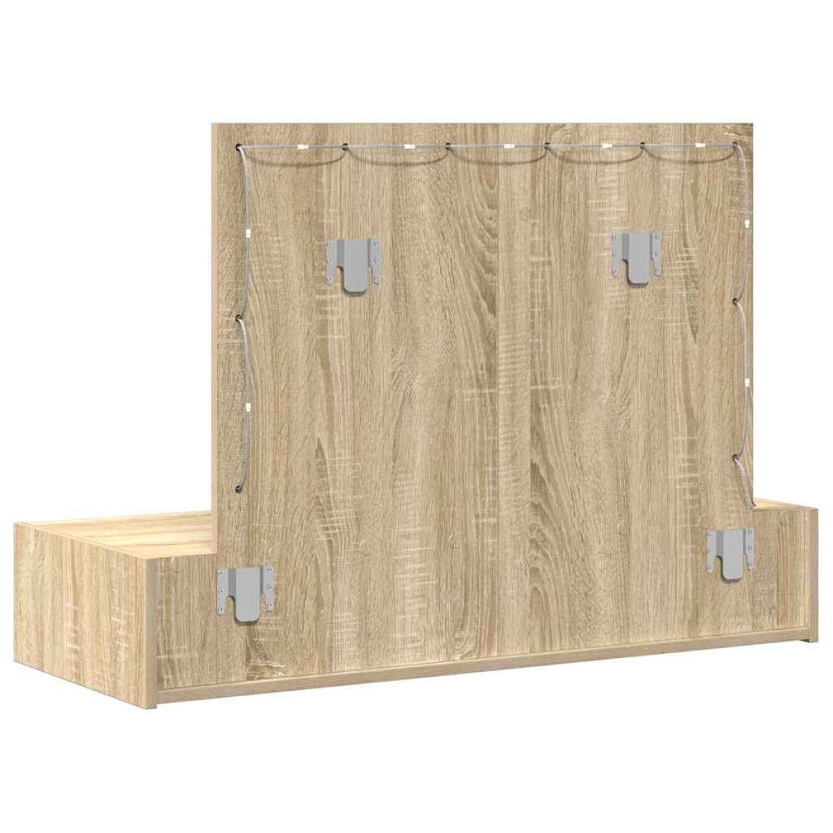vidaXL Τραπέζι περιποίησης Καφέ 100 x 40 x 70 εκ. Επεξεργασμένο Ξύλο