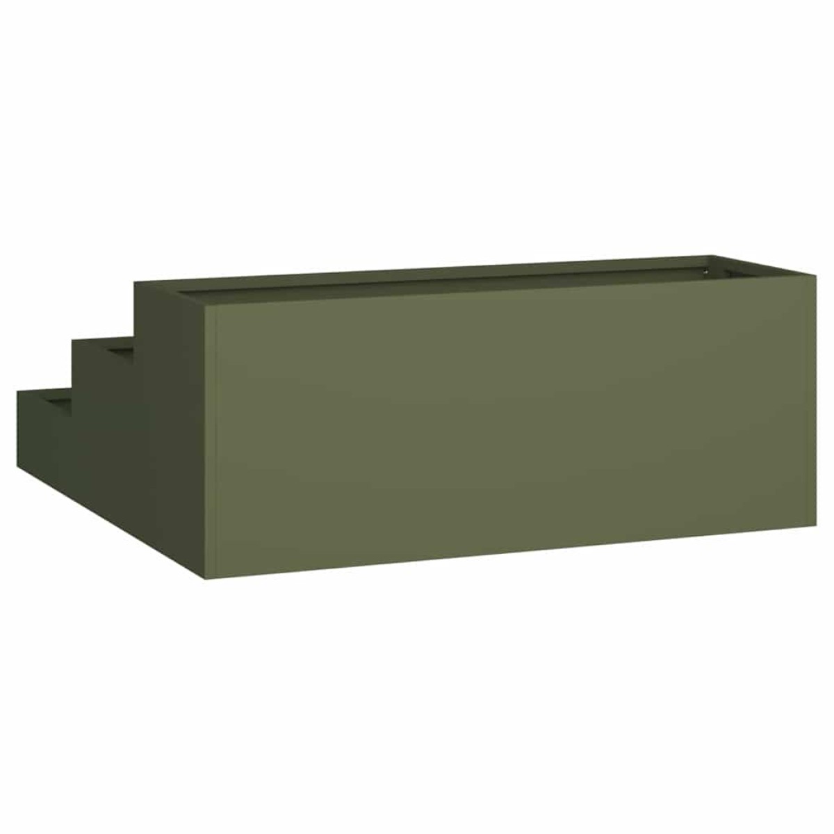 vidaXL Γλάστρα Κήπου Ελιά Πράσινη 90 x 90 x 35 εκ