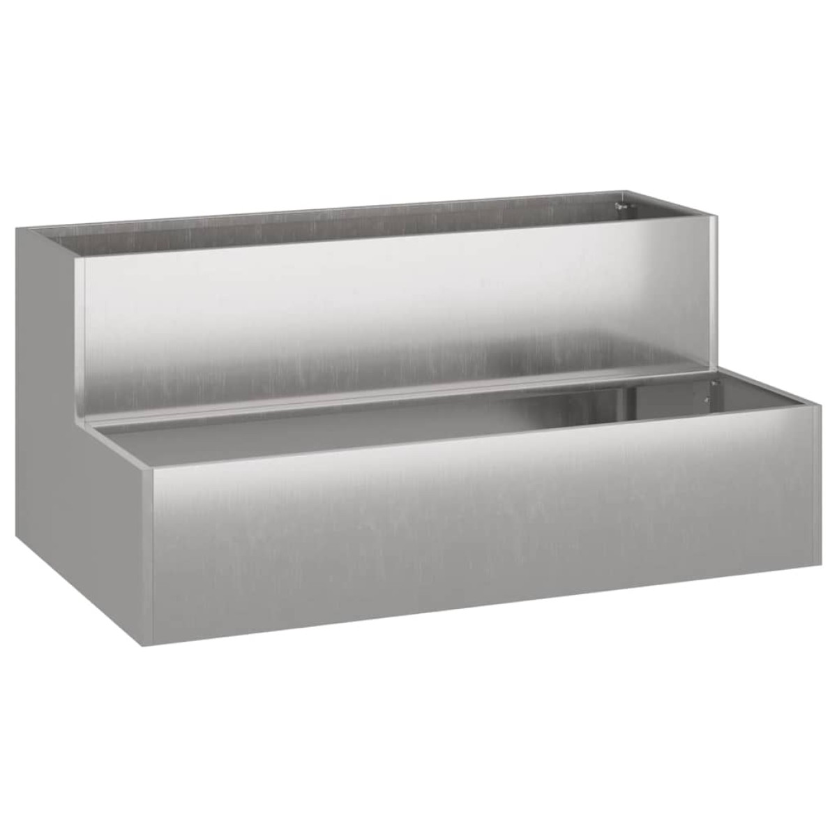 vidaXL Γλάστρα Κήπου Σκ rusty 100 x 60 x 45 εκ