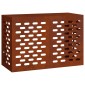vidaXL Κάλυμμα κλιματιστικού Σκ rusty 90 x 40 x 60 εκ