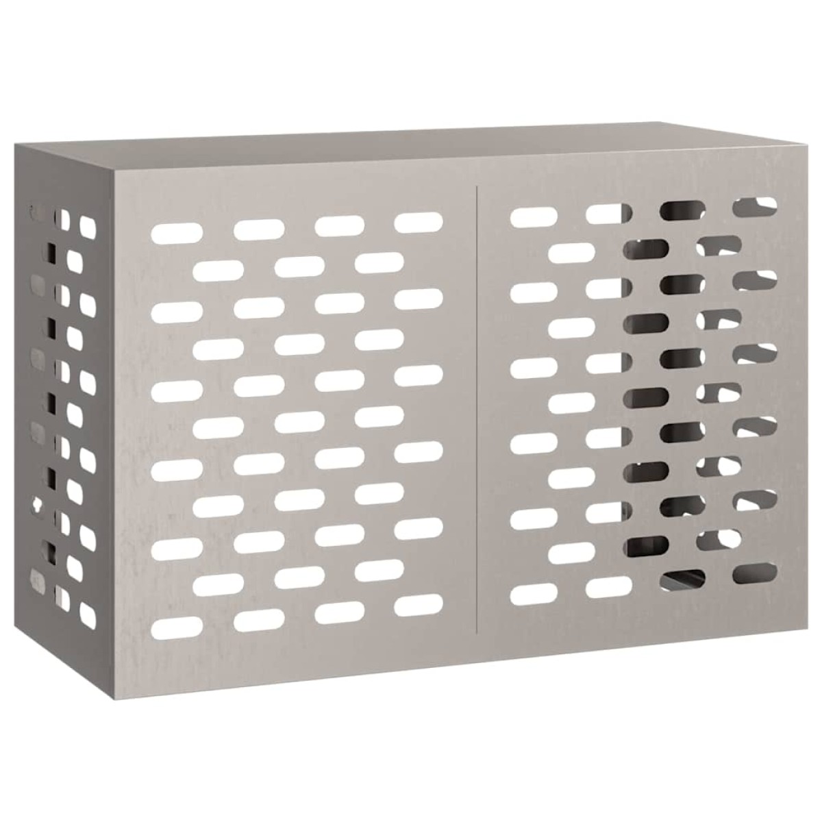 vidaXL Κάλυμμα κλιματιστικού Σκ rusty 90 x 40 x 60 εκ