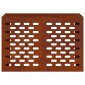 vidaXL Κάλυμμα κλιματιστικού Σκ rusty 90 x 40 x 60 εκ