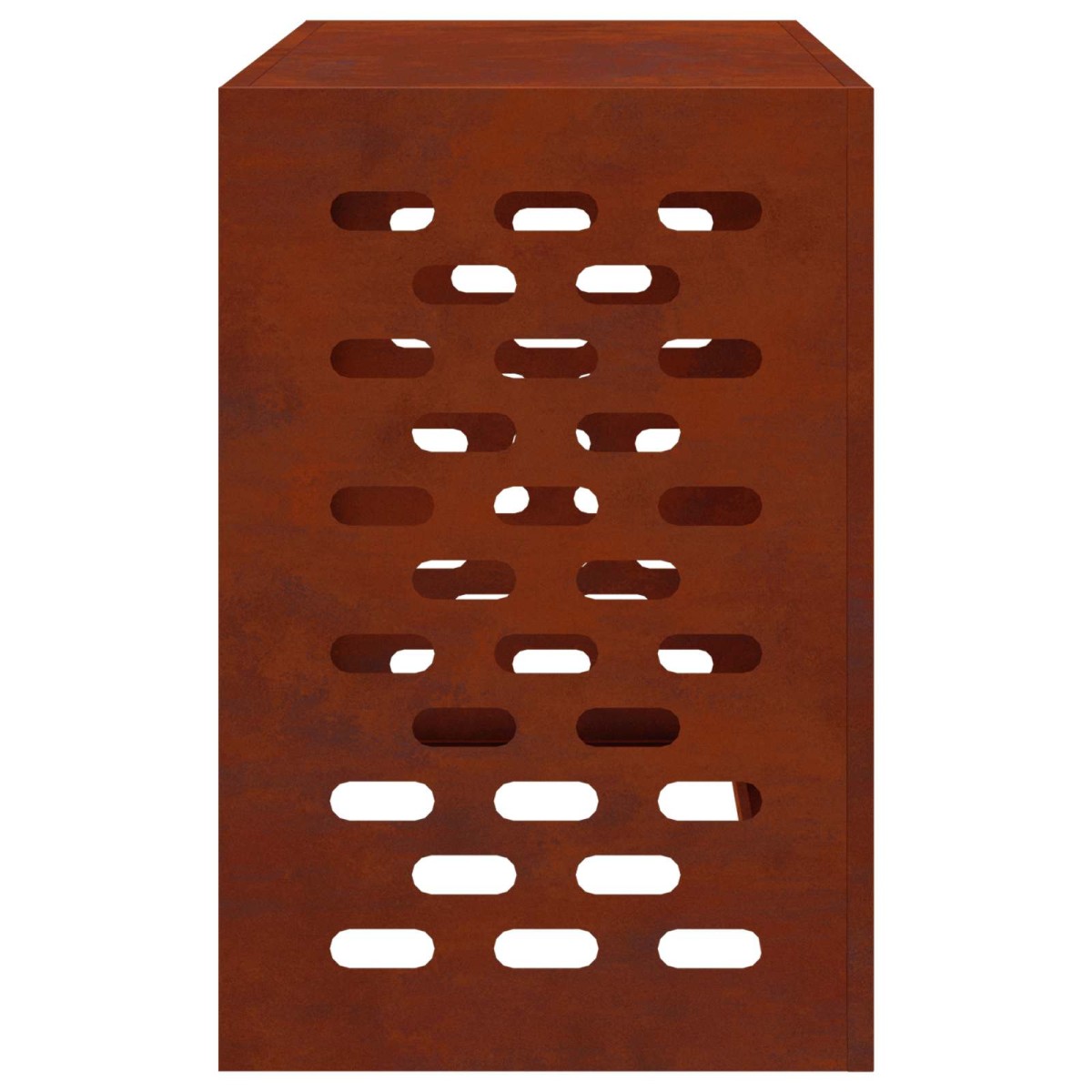 vidaXL Κάλυμμα κλιματιστικού Σκ rusty 90 x 40 x 60 εκ