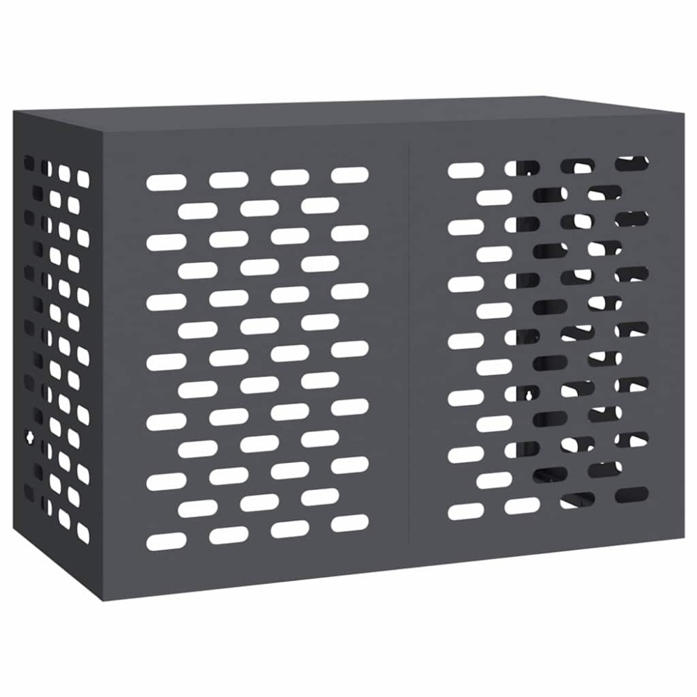 vidaXL Κάλυμμα κλιματιστικού Ανθρακί 100 x 50 x 70 cm
