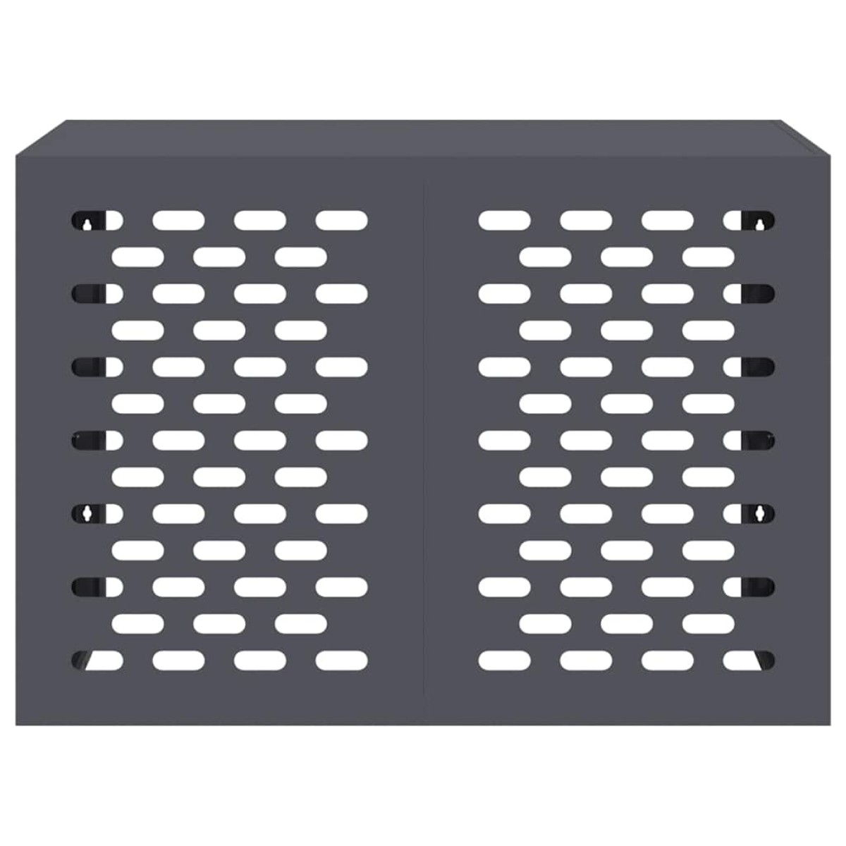 vidaXL Κάλυμμα κλιματιστικού Ανθρακί 100 x 50 x 70 cm