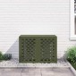 vidaXL Κάλυμμα κλιματιστικού Λαδί 100 x 50 x 70 cm Ατσάλι