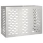 vidaXL Κάλυμμα κλιματιστικού Ασημί 110 x 50 x 80 cm