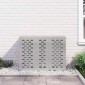vidaXL Κάλυμμα κλιματιστικού Ασημί 110 x 50 x 80 cm