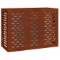 vidaXL Κάλυμμα κλιματιστικού Σκ rusty 110 x 50 x 80 cm