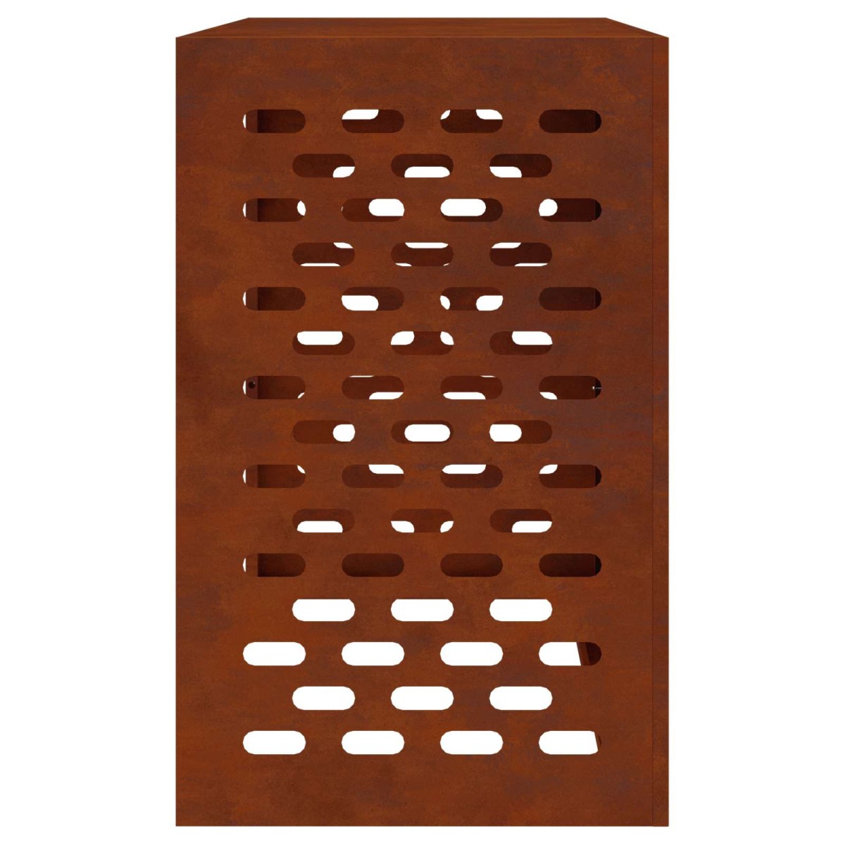 vidaXL Κάλυμμα κλιματιστικού Σκ rusty 110 x 50 x 80 cm