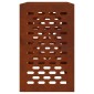 vidaXL Κάλυμμα κλιματιστικού Σκ rusty 110 x 50 x 80 cm