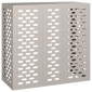 vidaXL Κάλυμμα κλιματιστικού Σκ rusty 110 x 50 x 105 εκ